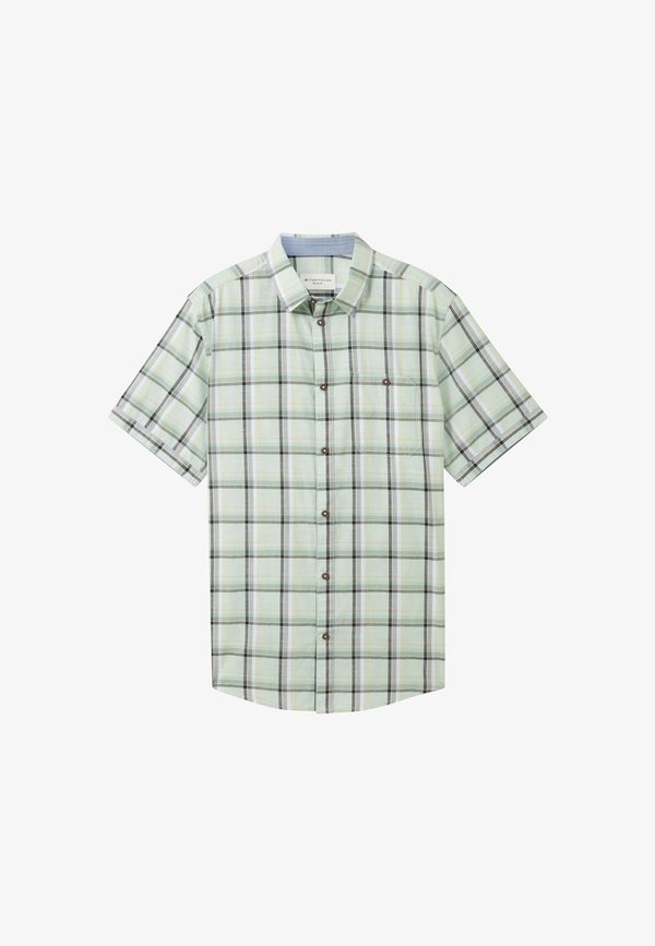TOM TAILOR KURZARM - Shirt - hellgrün