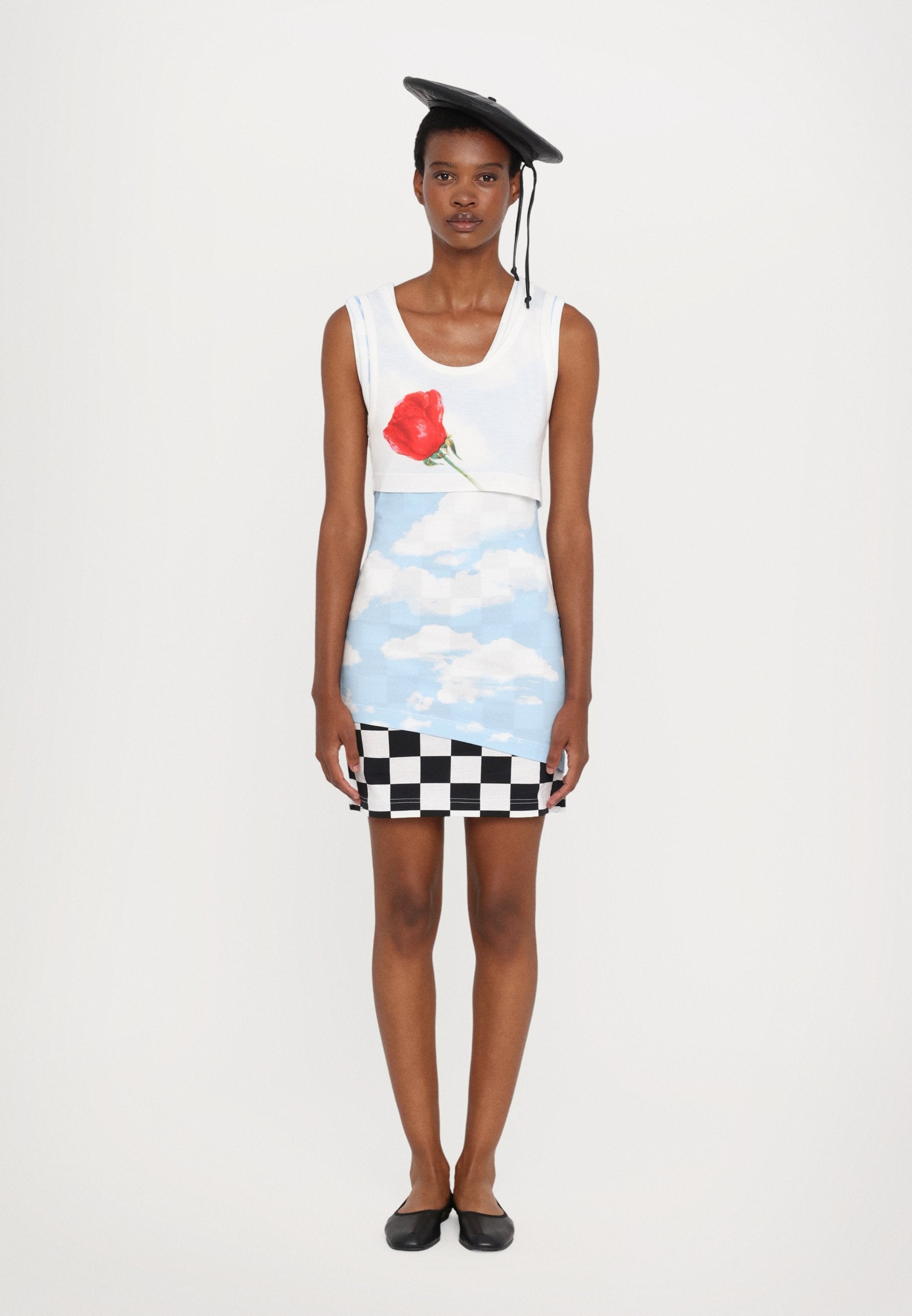 MOSCHINO ARCHIVE CLOUDS AND ROSES