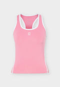 Nike Performance NIKECOURT ADVANTAGE TANK NOVELTY - Top - peony/white