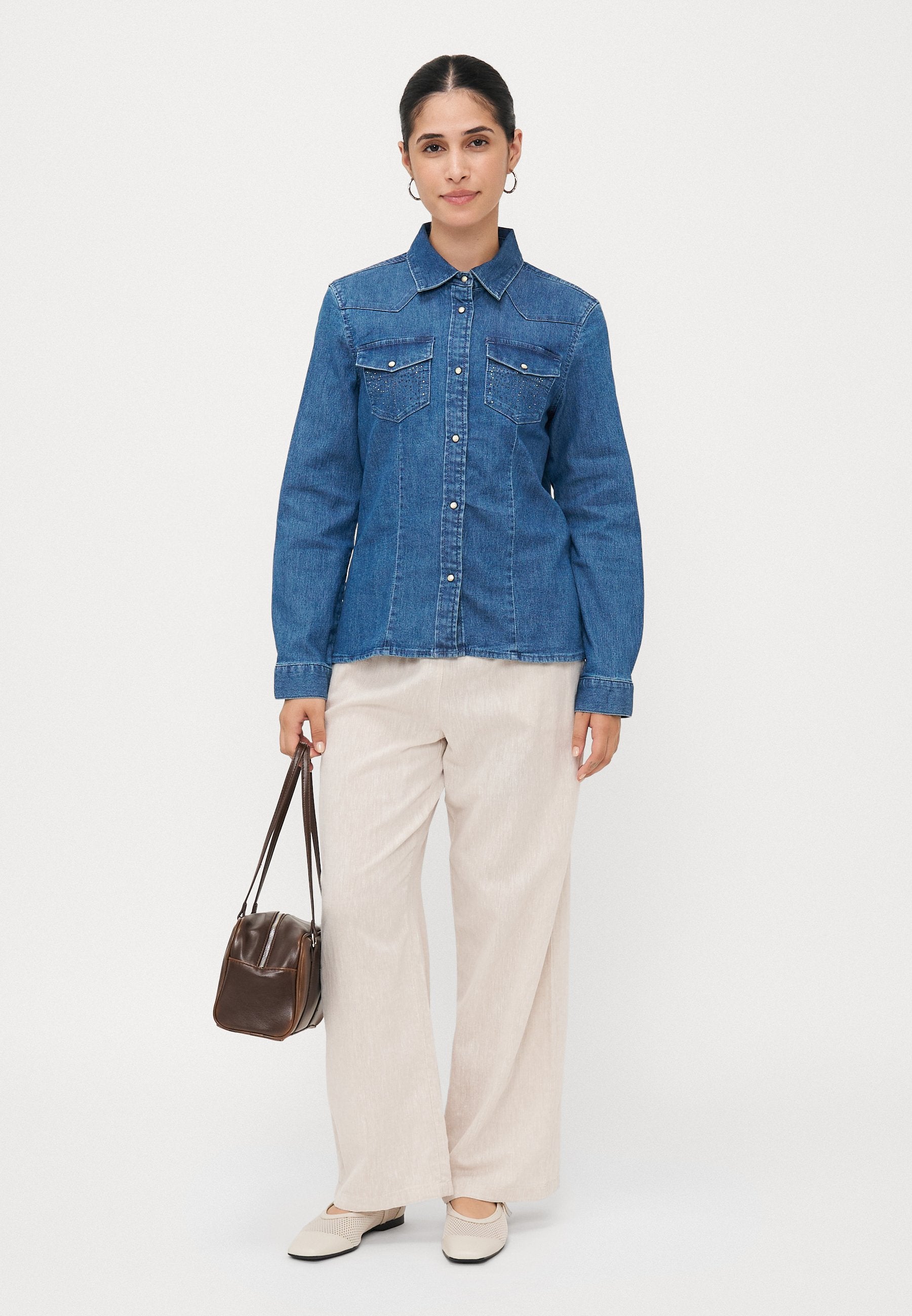 ONLSASIA RHINESTONE SHIRT Media 2