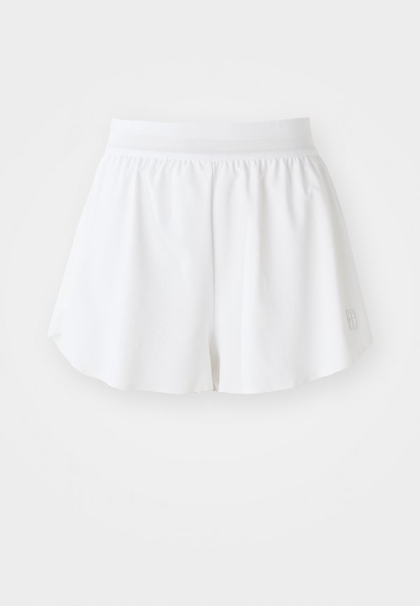 Nike Performance NIKECOURT ACE ADVANTAGE WOMEN'S TENNIS SHORTS - Sports shorts - white/white