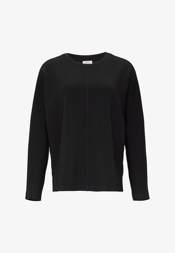 s.Oliver SCUBA - Sweatshirt - schwarz