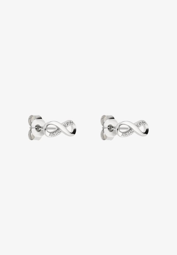 s.Oliver INFINITY - Earrings - silber-coloured