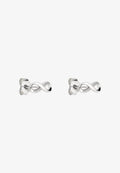 s.Oliver INFINITY - Earrings - silber-coloured