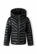 HIGH SHINE QUILTED HOODED Media 1