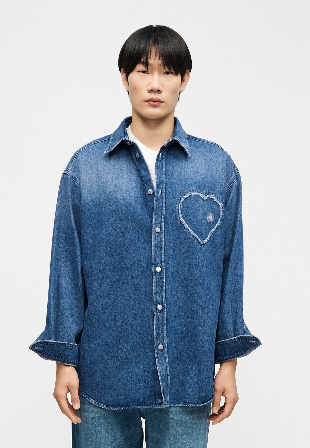MOSCHINO HEARTS CAMICIA