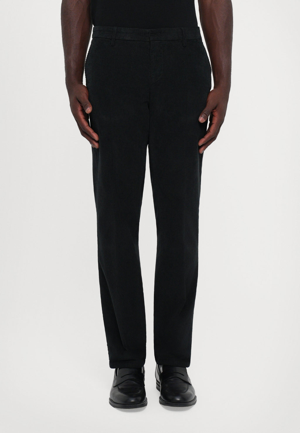 Dondup GAUBERT RELAX REGULAR FIT PANT BOTTOM OPENING