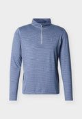 Calvin Klein Golf CRUISE ZIP - Long sleeved top - navy marl