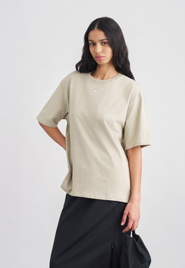 adidas Originals TEE - Basic T-shirt - stone khaki