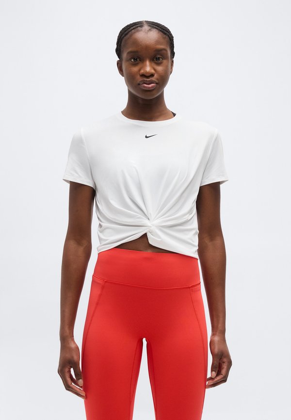 Nike Performance ONE CLASSIC - Sports T-shirt - white/black