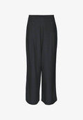 Vero Moda Wide-leg VMGISELLE High waist - Trousers - night sky