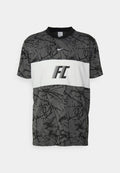 Nike Performance FC - Print T-shirt - iron grey/white/black/white