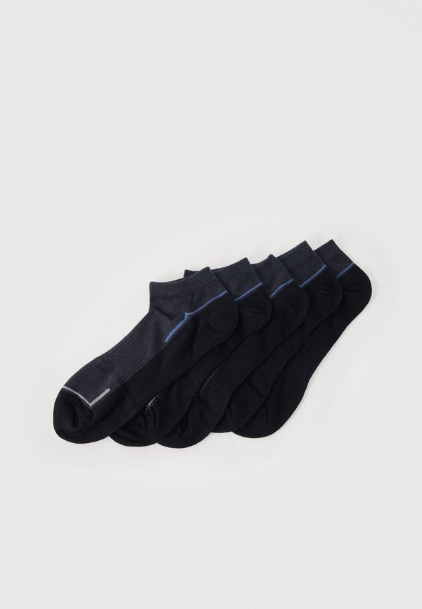 Jack & Jones JACWALTER 5 PACK - Sneaker socks - grey