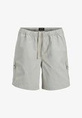 Jack & Jones Cargo Wide Leg Fit - Shorts - Grey