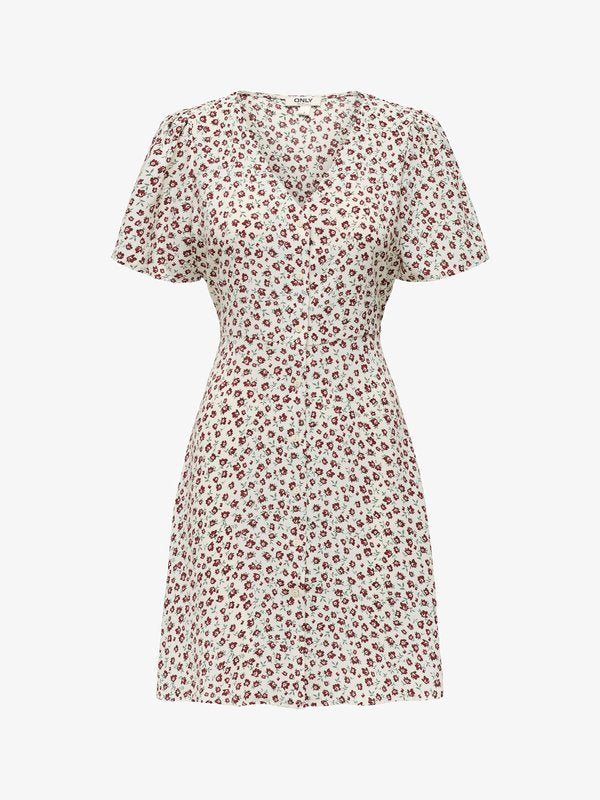 ONLY ONLLUCA Short - Day dress - cloud dancer