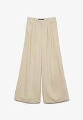 Vero Moda Curve Tailored VMCFEA Tailored - Trousers - oatmeal