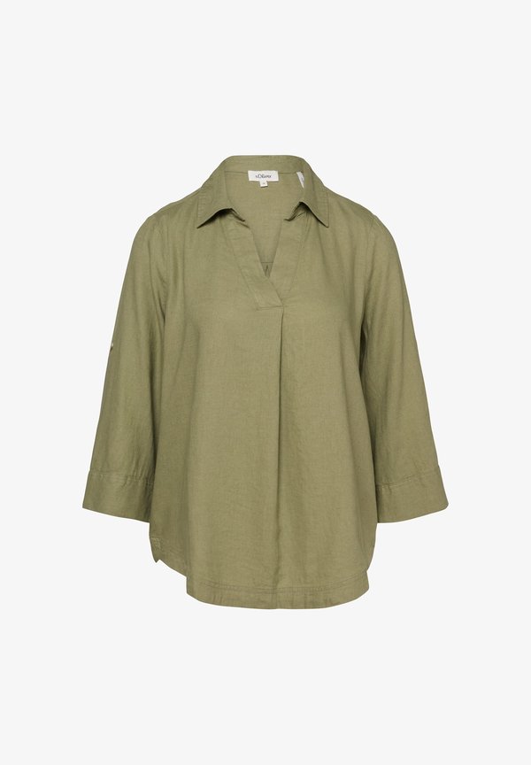 s.Oliver BLUSE - Blouse - olivgrün