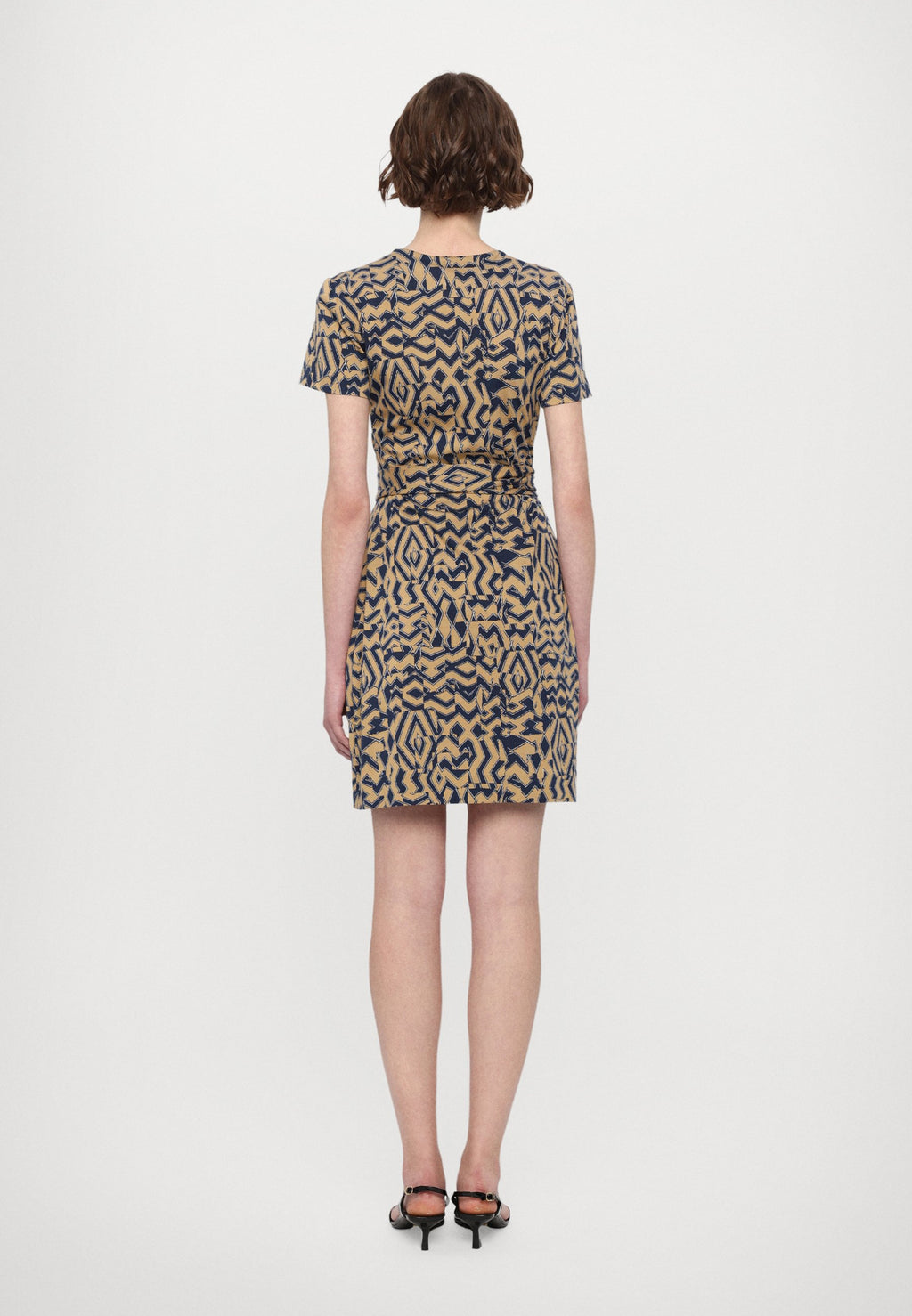 Diane von Furstenberg JULIAN SHORT SLEEVE WRAP DRESS