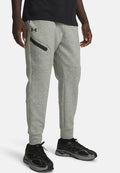 Under Armour UNSTOPPABLE FLEECE - Tracksuit bottoms - mod gray