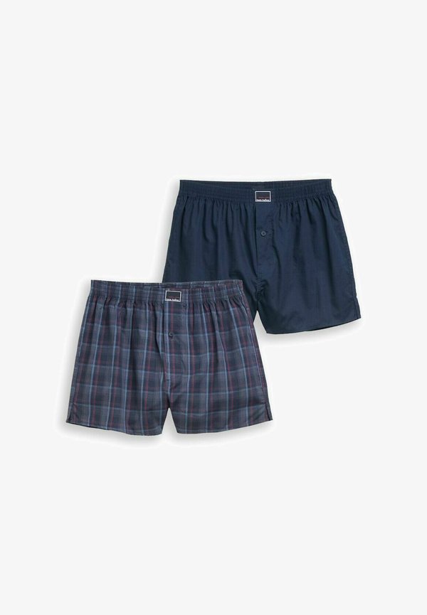 TOM TAILOR 2-PACK - Boxer shorts - blue dark check