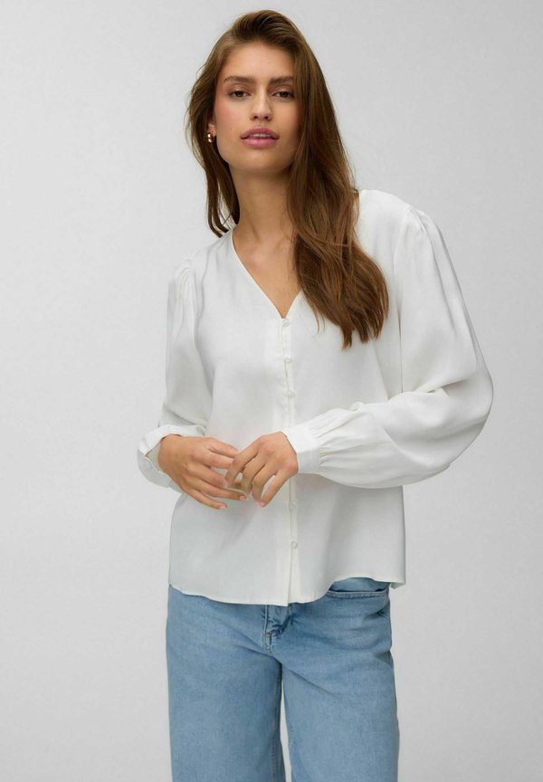 Vero Moda TOP VMLOUISA TOP - Blouse - snow white