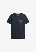 Superdry & Co VINTAGE LOGO - Print T-shirt - eclipse navy