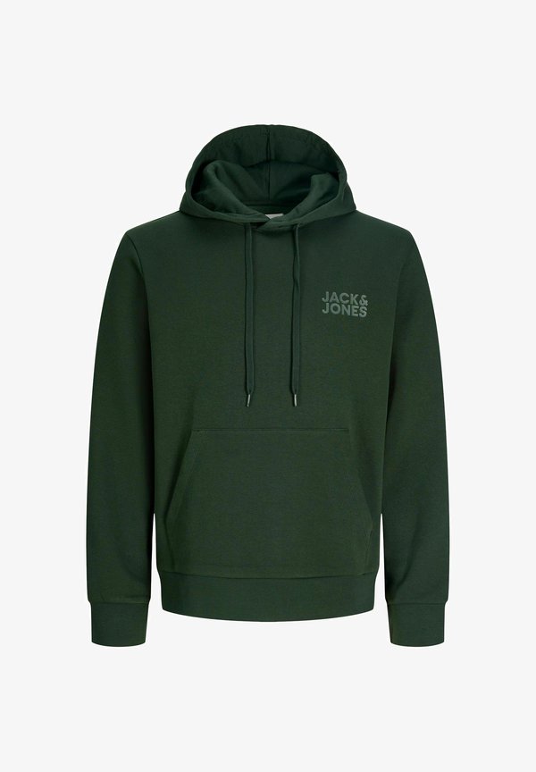 Jack & Jones JJECORP LOGO HOOD - Hoodie - scarab