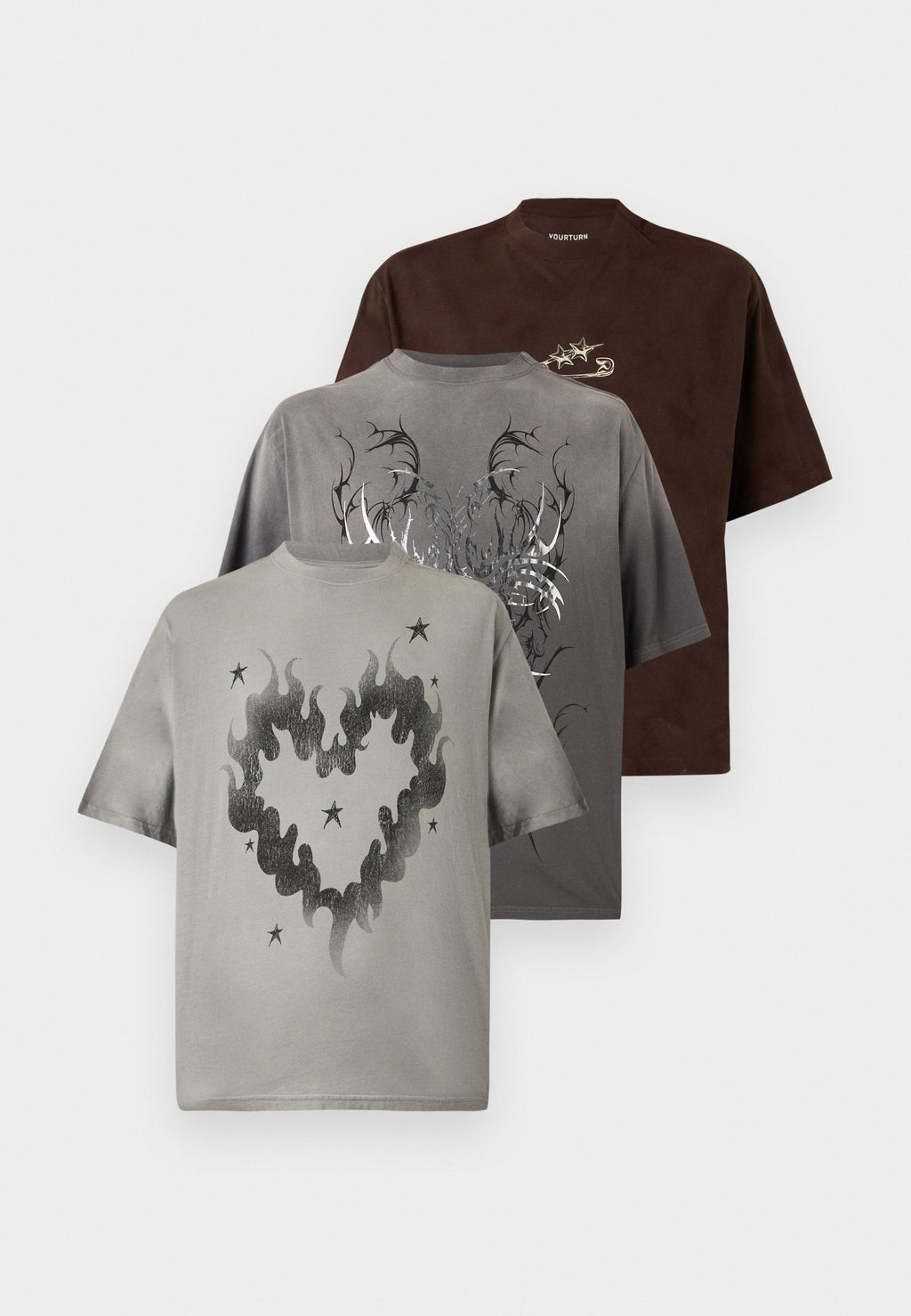 YOURTURN ADAPTIVE 3PACK BOXY FIT UNISEX