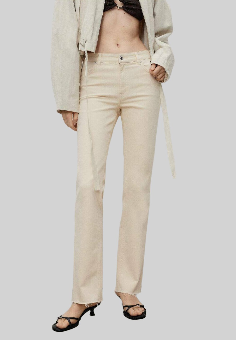 Mango SIENNA CROPPED