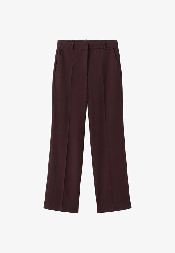 Mango Trousers - bordeaux