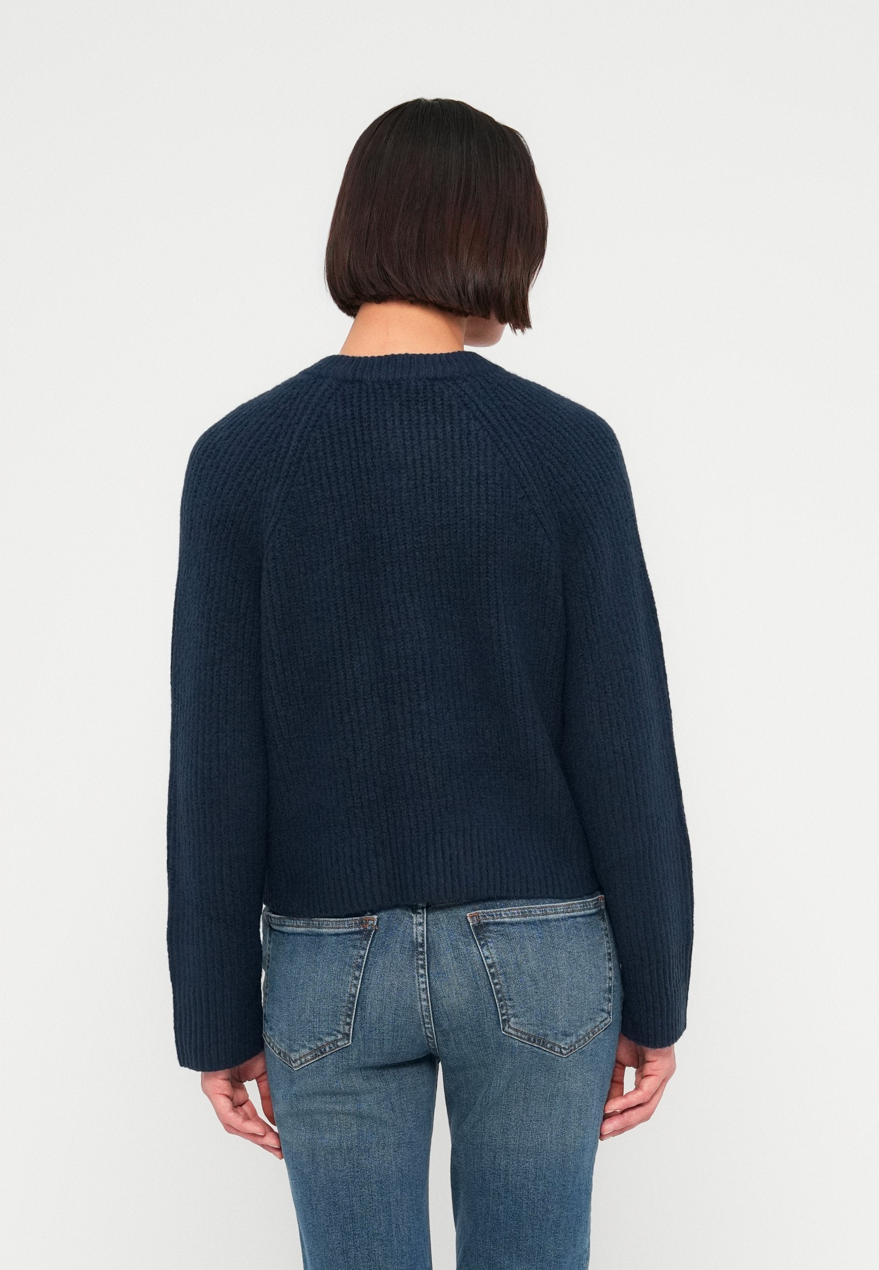 Abercrombie & Fitch CREW CARDI SOLID