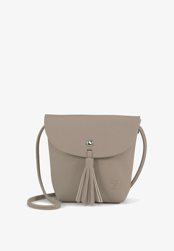 TOM TAILOR IDA FLAP BAG S NO ZIP - Cross body bag - nude