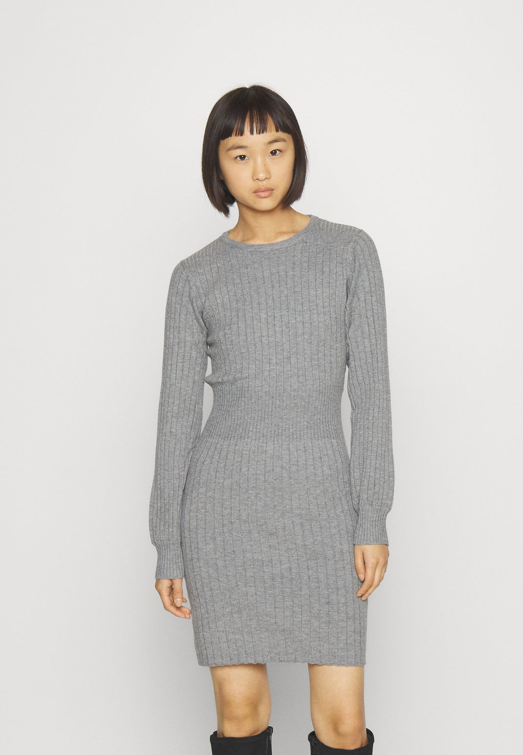 JDY Petite JDYPRIME LIFE ONECK WAIST DRESS