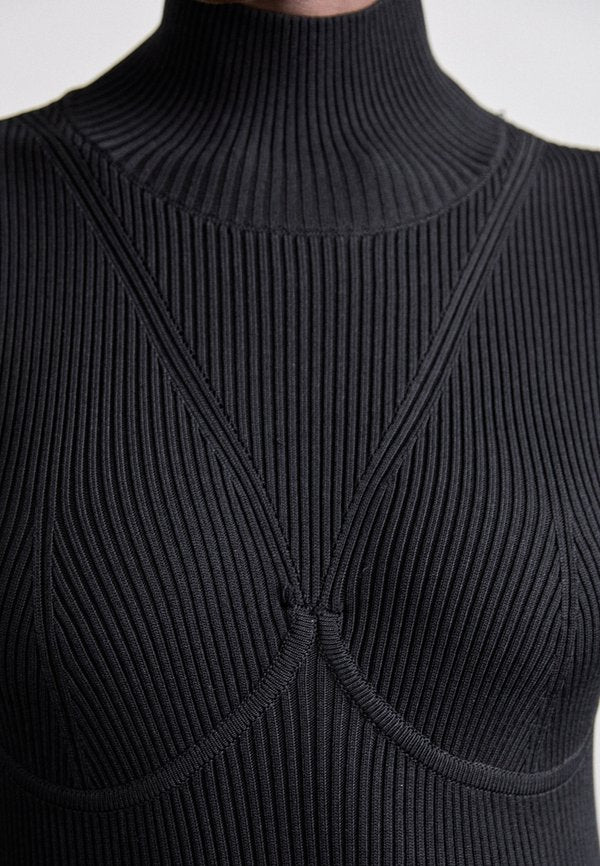STAUD OBSIDIAN DRESS