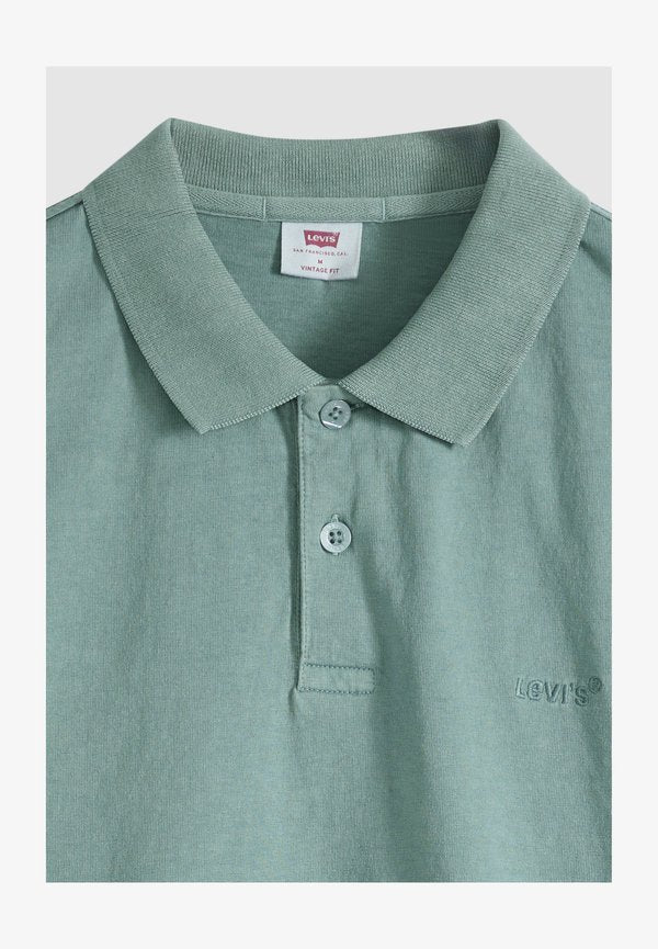 Levi's® AUTHENTIC POLO - Polo shirt - stones throw mineral greens