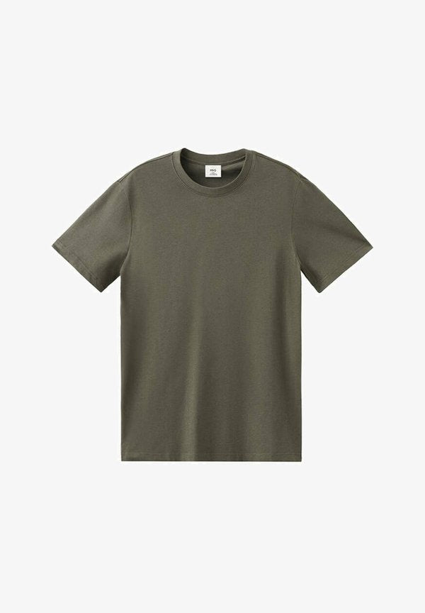 Mango ADULT - Basic T-shirt - dark green