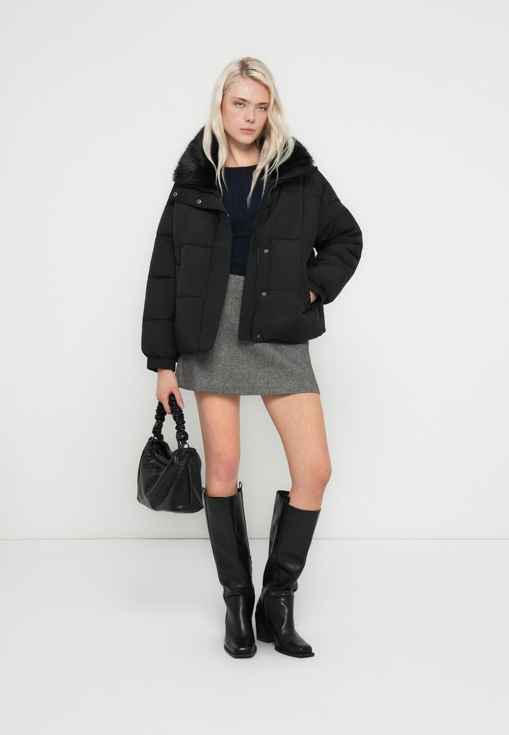 GAP PUFFER COLLAR