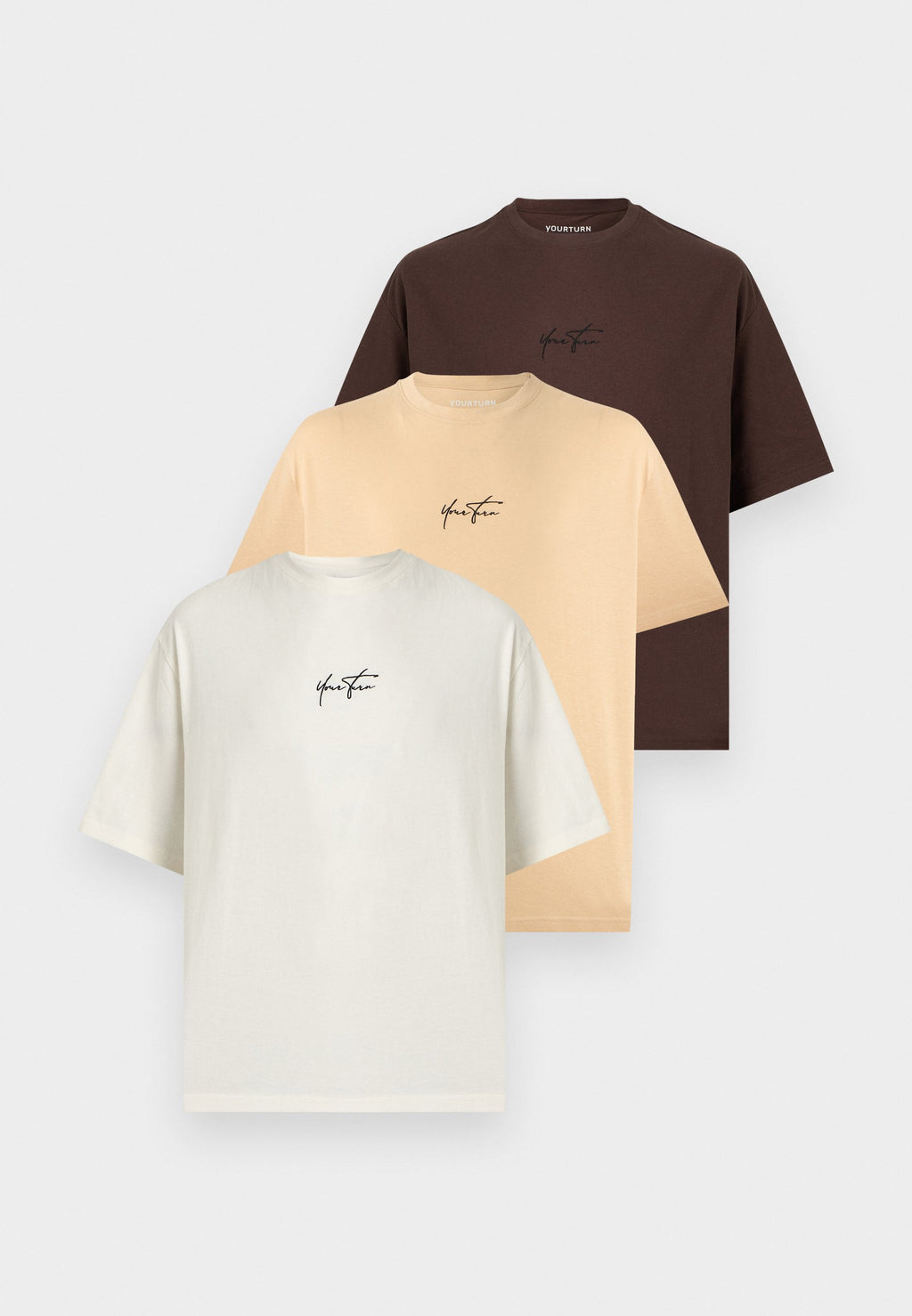YOURTURN 3PACK OVERSIZED FIT