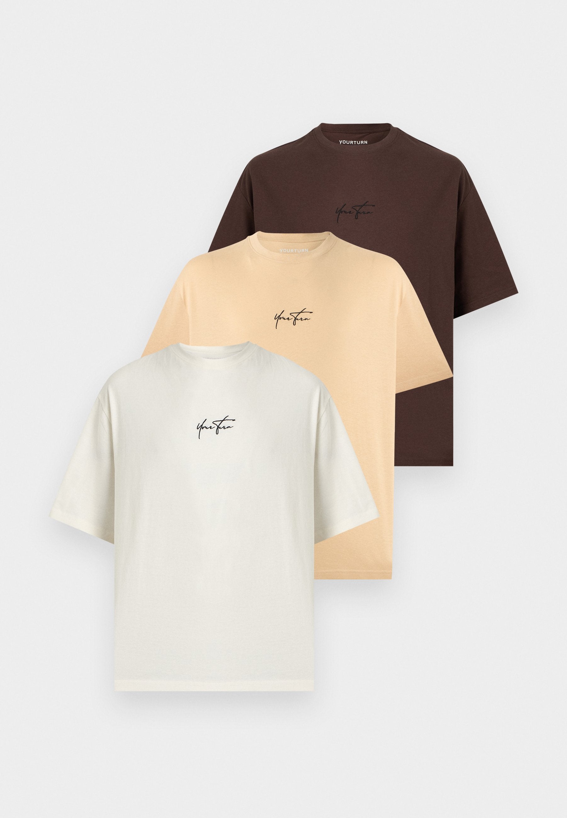YOURTURN 3PACK OVERSIZED FIT