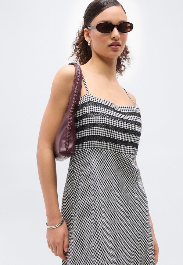 GAP INSERT BODICE DRESS