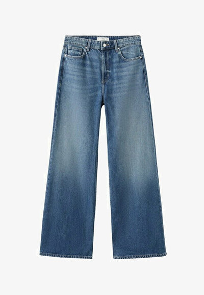 Mango ADULT - Flared Jeans - blue