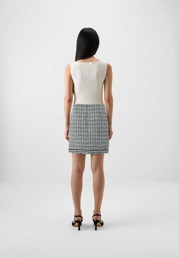 KARL LAGERFELD PEARL EMBELLISHED SKIRT