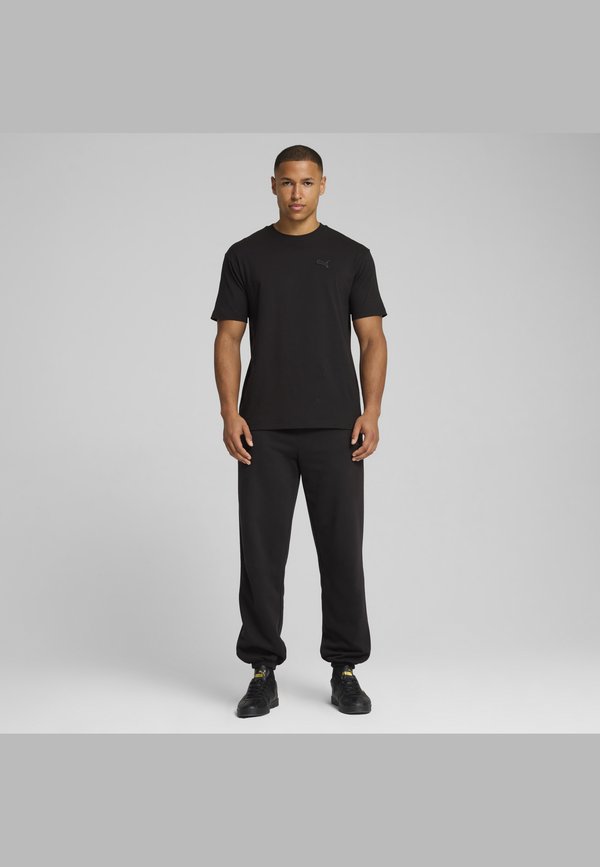 Puma ESSENTIALS ELEVATED  - Basic T-shirt - black