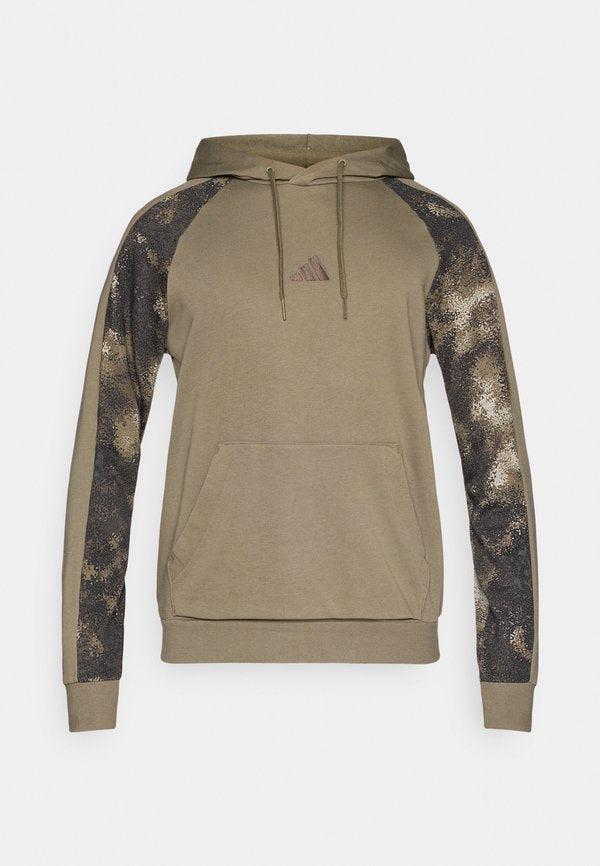 adidas Sportswear CAMO - Hoodie - olive strata/multicolor