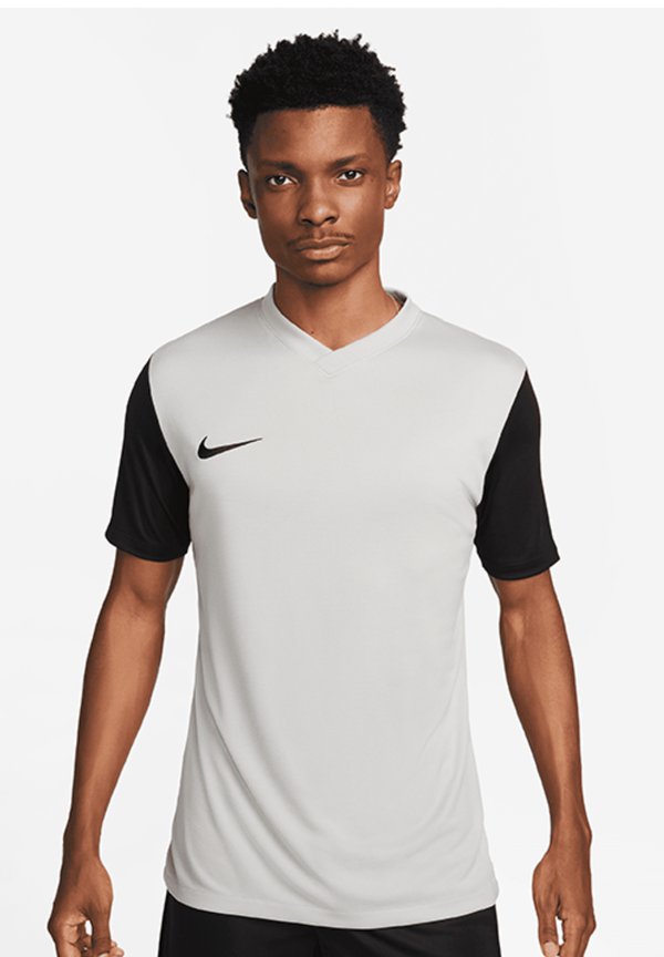 Nike Performance TIEMPO PRE - Football jersey - grauschwarz