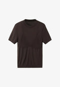 Mango Basic T-shirt - brown