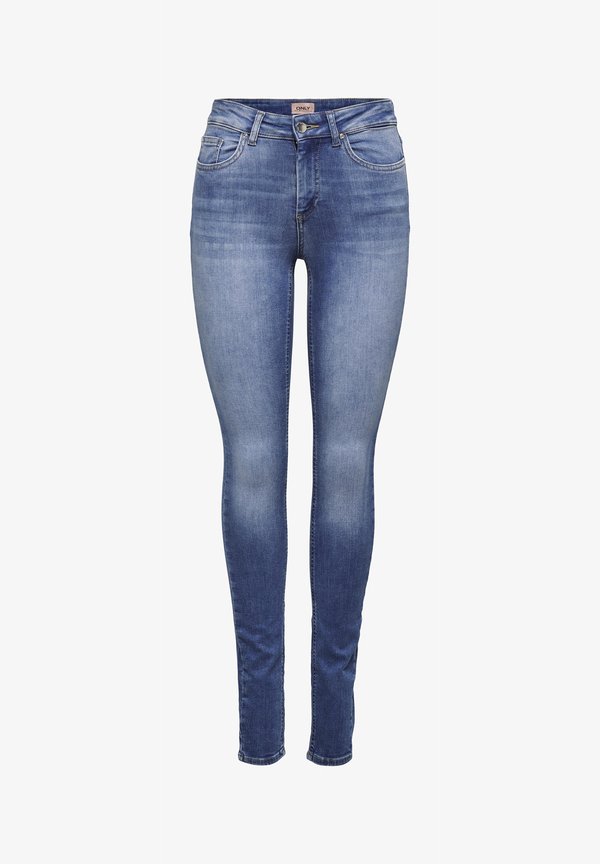 ONLY ONLBLUSH LIFE MID SKINNY   - Jeans Skinny Fit - medium blue denim