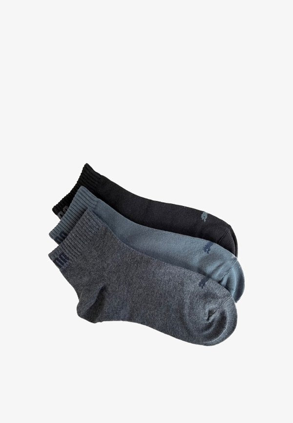 Puma 3 PACK - Socks - denim