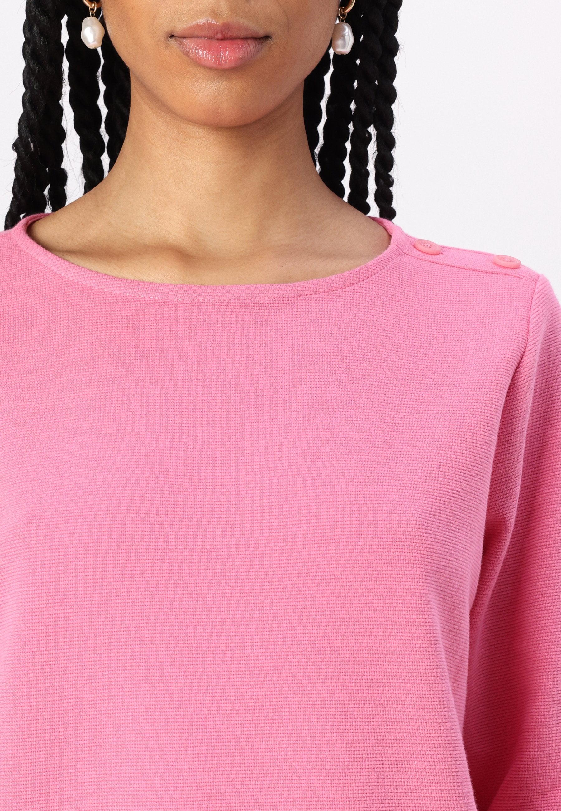 TOM TAILOR T-SHIRT STRUCTURED