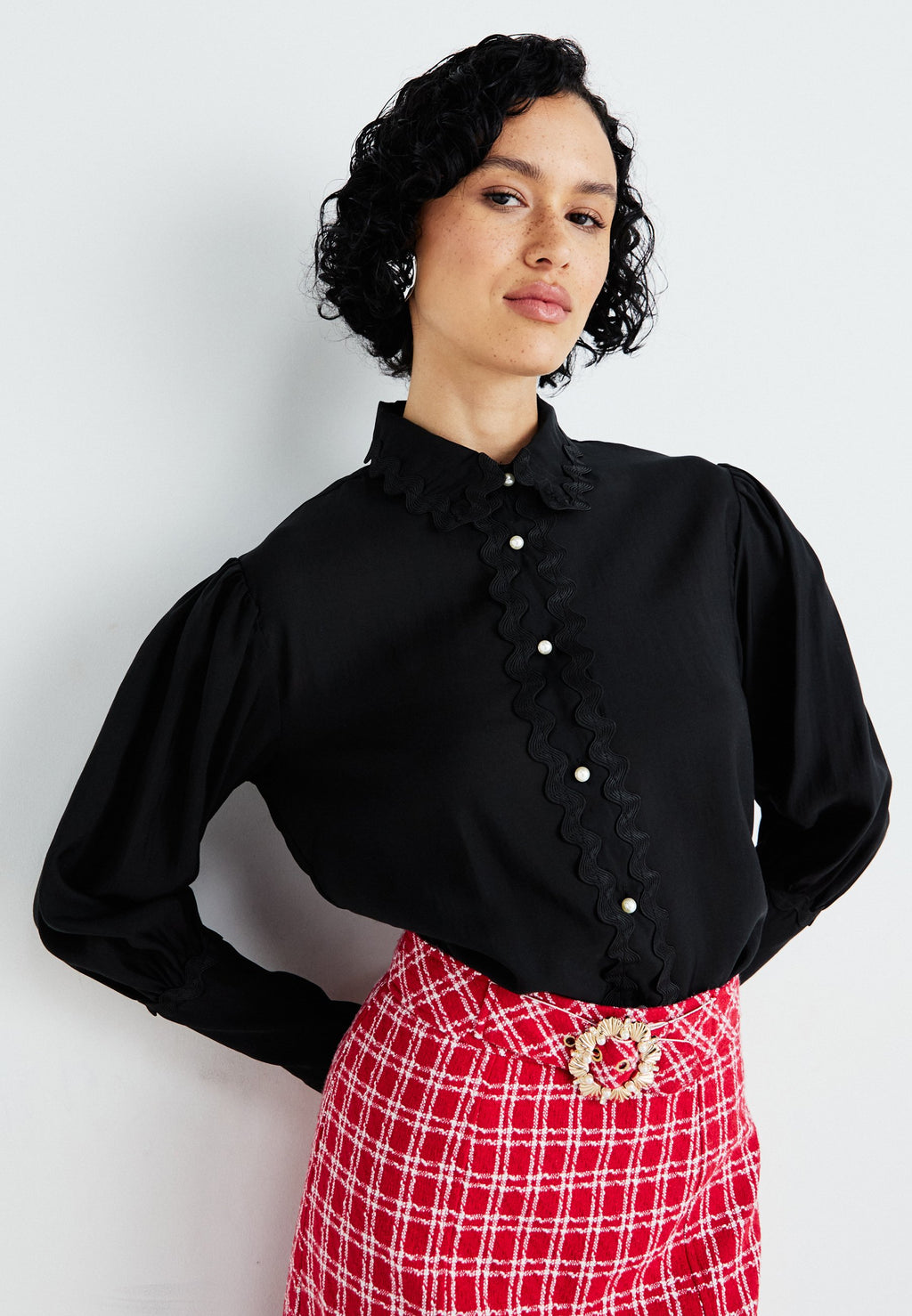 Sister Jane PASSERINE RIC RAC BLOUSE